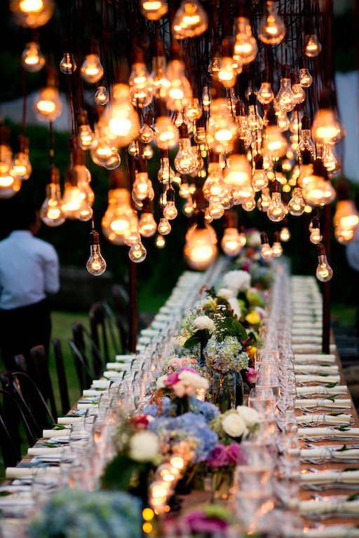 mesa boda boho chic