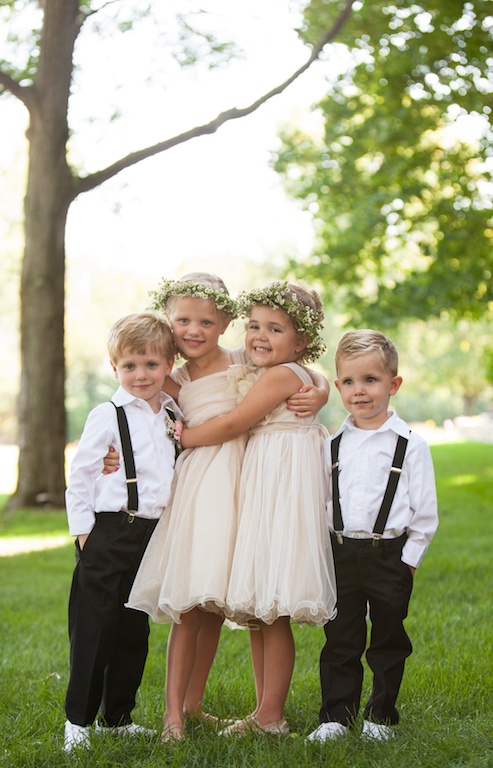 Cómo vestir los niños una boda? - Sophie Weddings