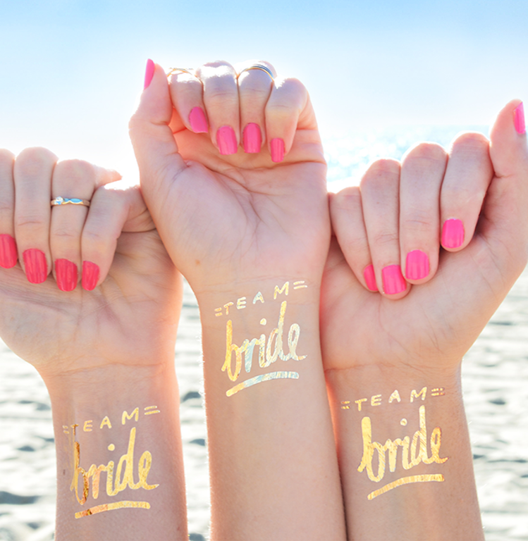 Bridal Party detalles personalizados