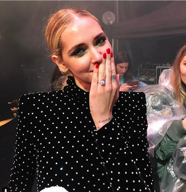 Chiara Ferragni pedida mano