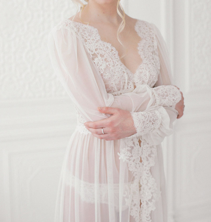 lenceria vestido de novia