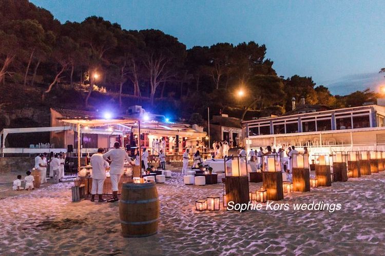 pre boda en la playa