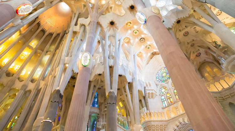 Sagrada Familia interior