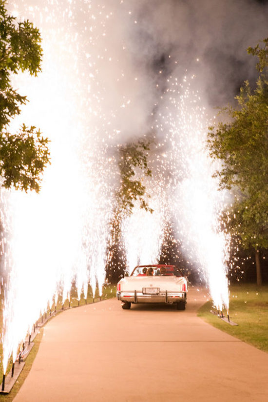 Momentos especiales boda fuegos fríos