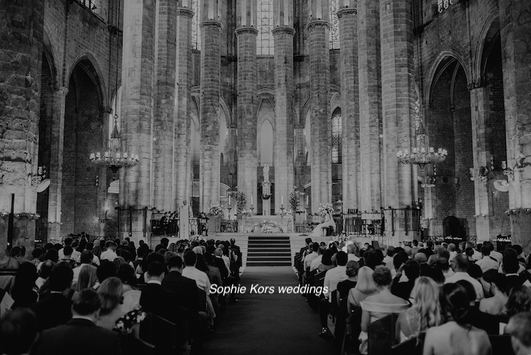 Sophie Kors weddings boda Santa Maria del mar