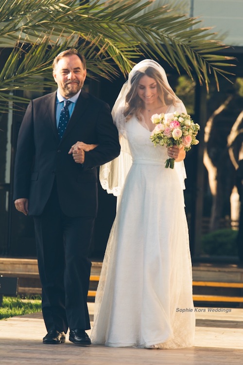 padre y novia