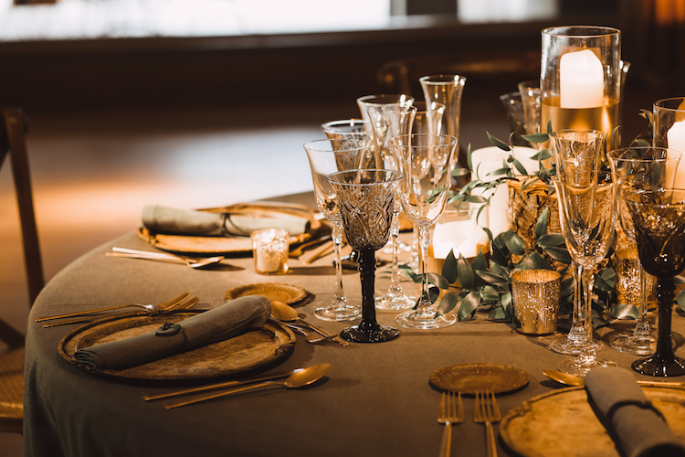 detalle mesa boda