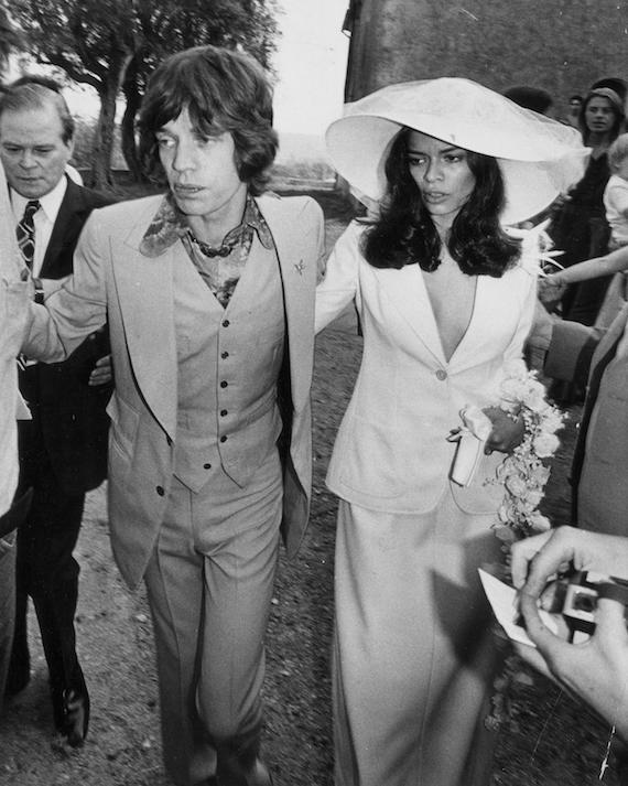 Vestido novia Bianca Jagger