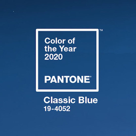 classic blue pantone 2020