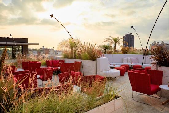 azimuth rooftop bar hotel almanac barcelona