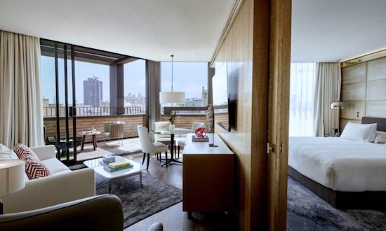 terrace suite almanac hotel barcelona