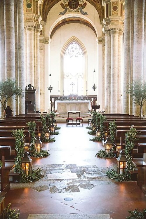Decoración en iglesias - Sophie Kors Weddings
